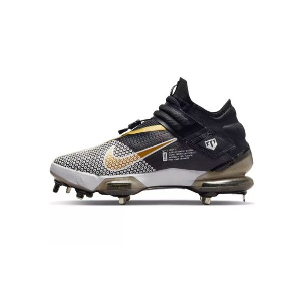 Nike Force Zoom Trout 7 Metal Baseball Men\'s Sizes 7 & 8 Black/Gold NWOB ! main image 12